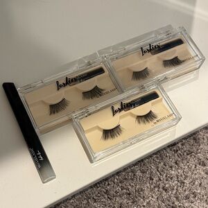 MOXIELASH “Baby Lash” Lashies Lot of 3 + Lashie Lines Full Size